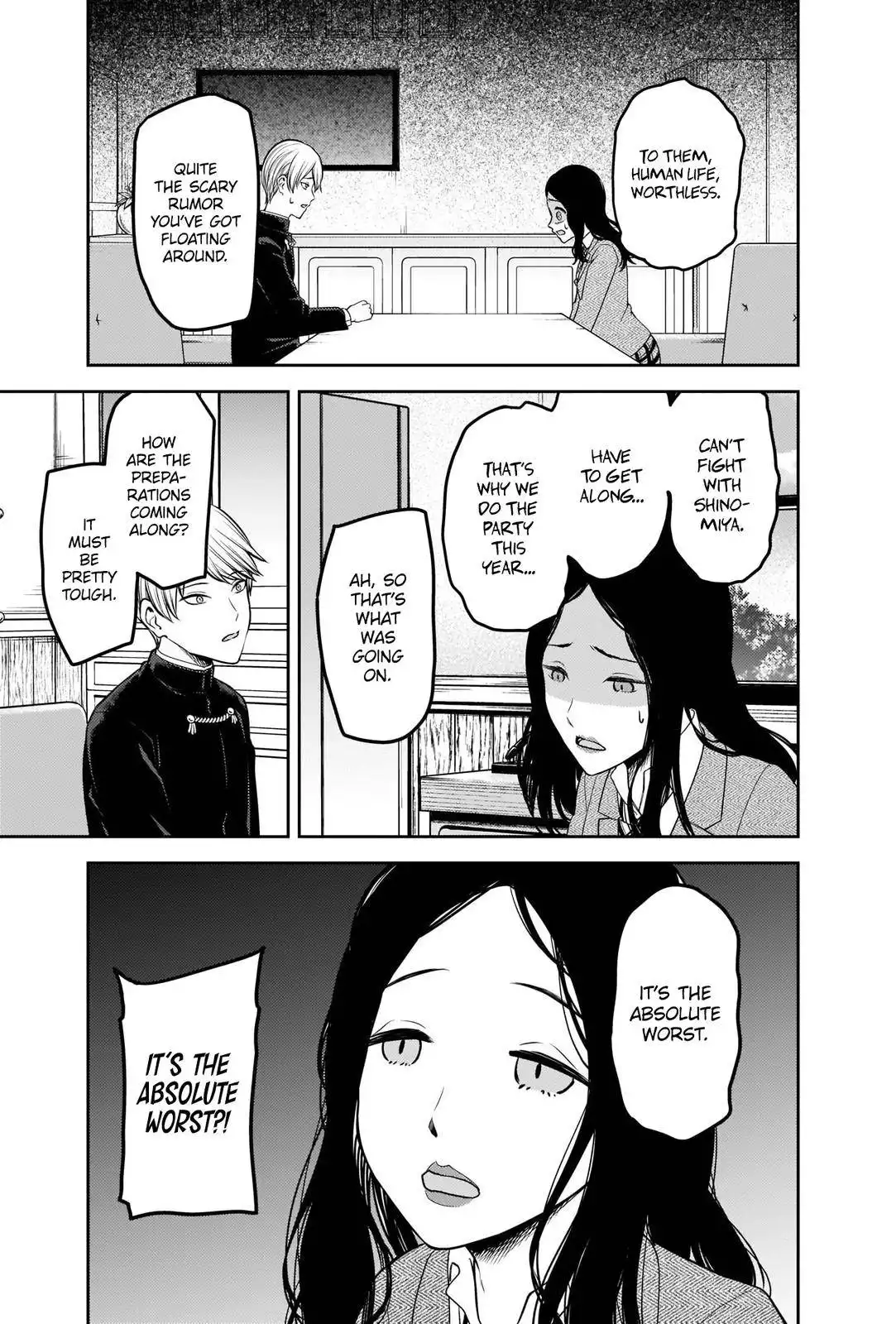 Kaguya-sama wa Kokurasetai - Tensai-tachi no Renai Zunousen Chapter 239 5